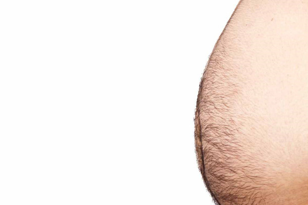 Hairy guys' stomachs are not popular stock photos